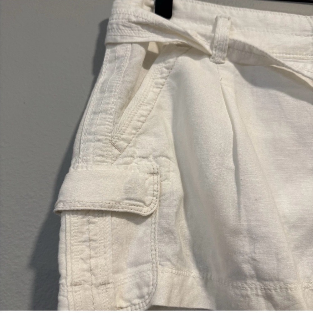 abercrombie fitch Y2K Cargo Micro Skirt Belted Low Rise Preppy Academia 8 - Picture 3 of 5
